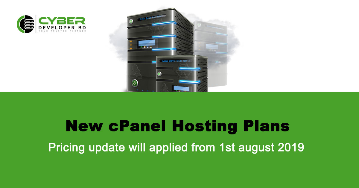 Hosting Price Update